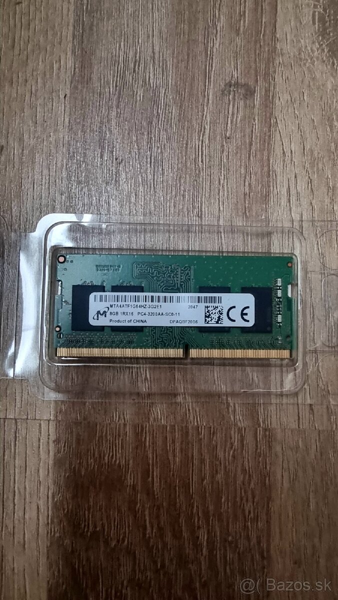 Micron 8GB DDR4 3200Mhz SODIMM CL22