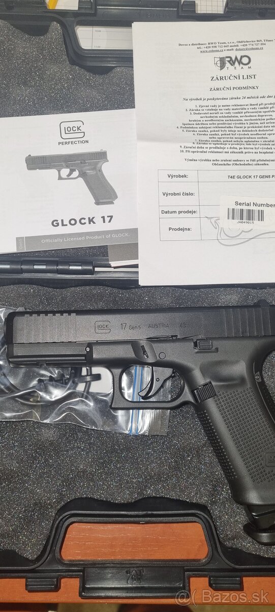 GLOCK 17 5Gen.T4E cal.43