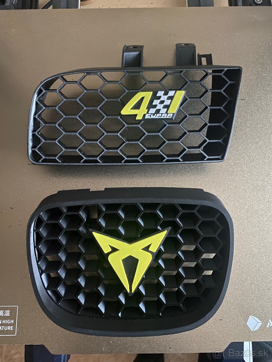 Bočné mriežky do Cupra R masky Seat Leon