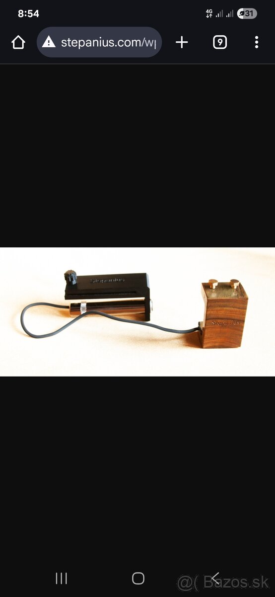 Piezo snímač Stepanius Wood Pro Edition
