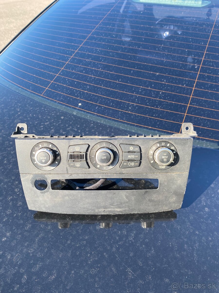 Ovládaci panel klimatizácie Bmw e60