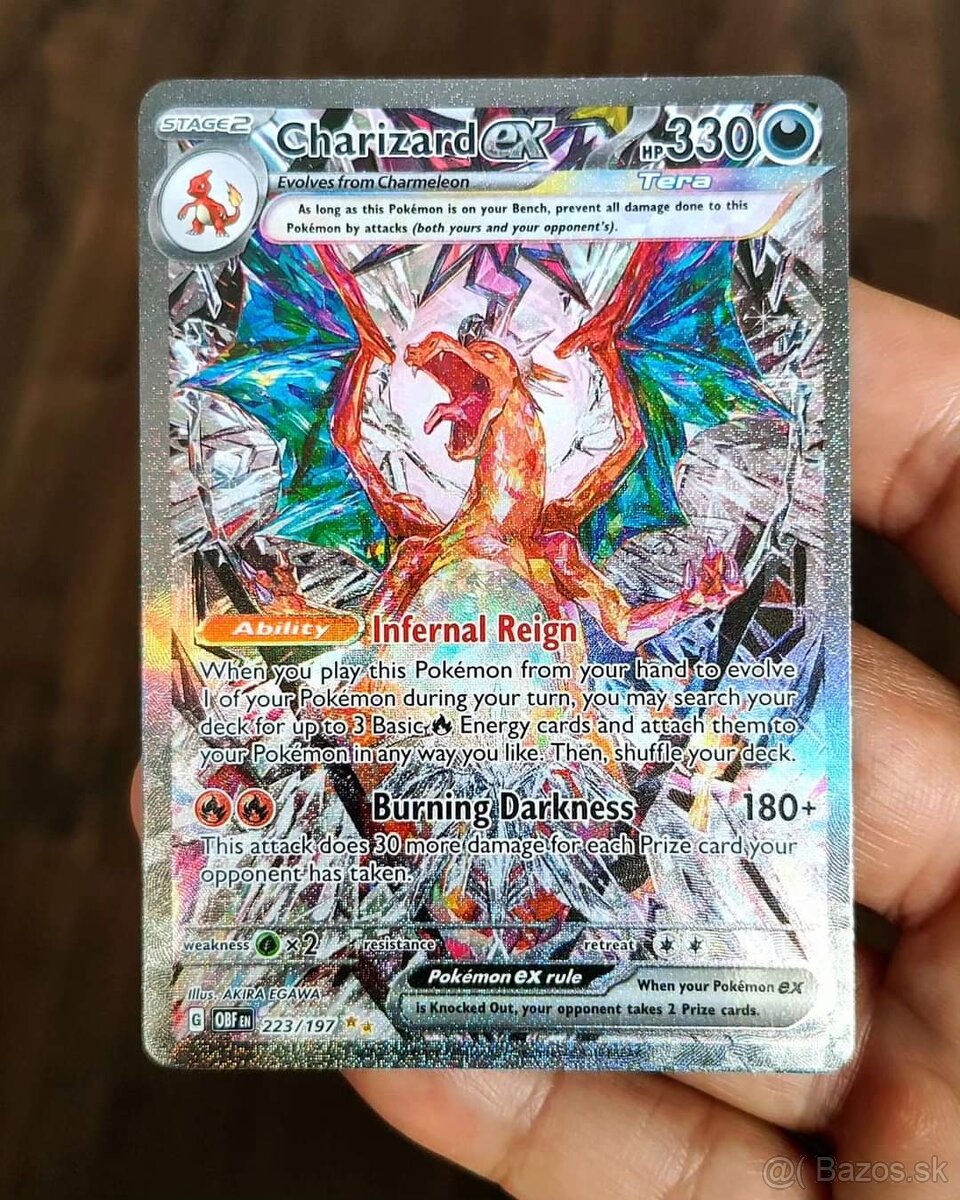 Pokémon Karta Charizard