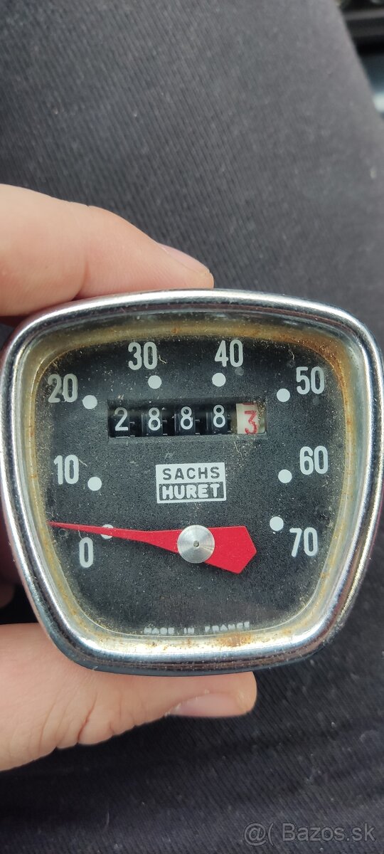 Predám tachometer na Mofa - Sachs-Huret