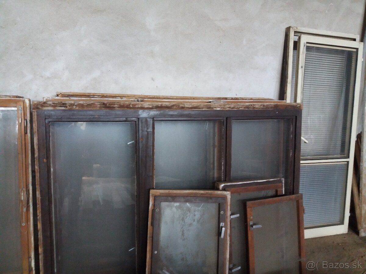 Na predaj staré drevené okná (Prešov)