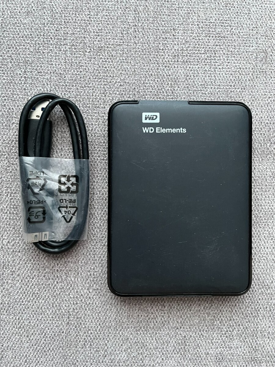 Externý HDD WD Elements 750GB