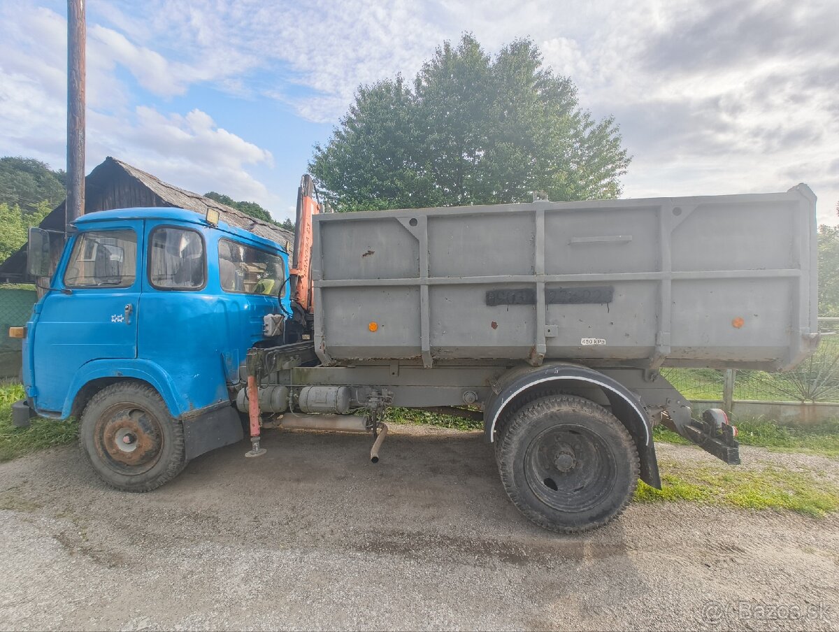 AVIA A31 vyklápač + hydraulická ruka