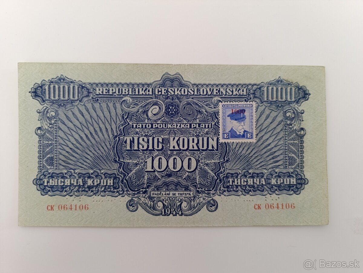 1000 korún 1944/45