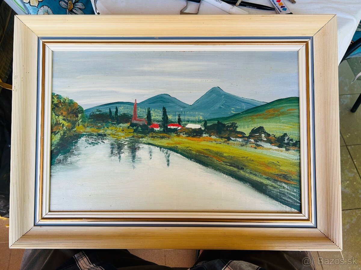 Krajina na sololite obraz