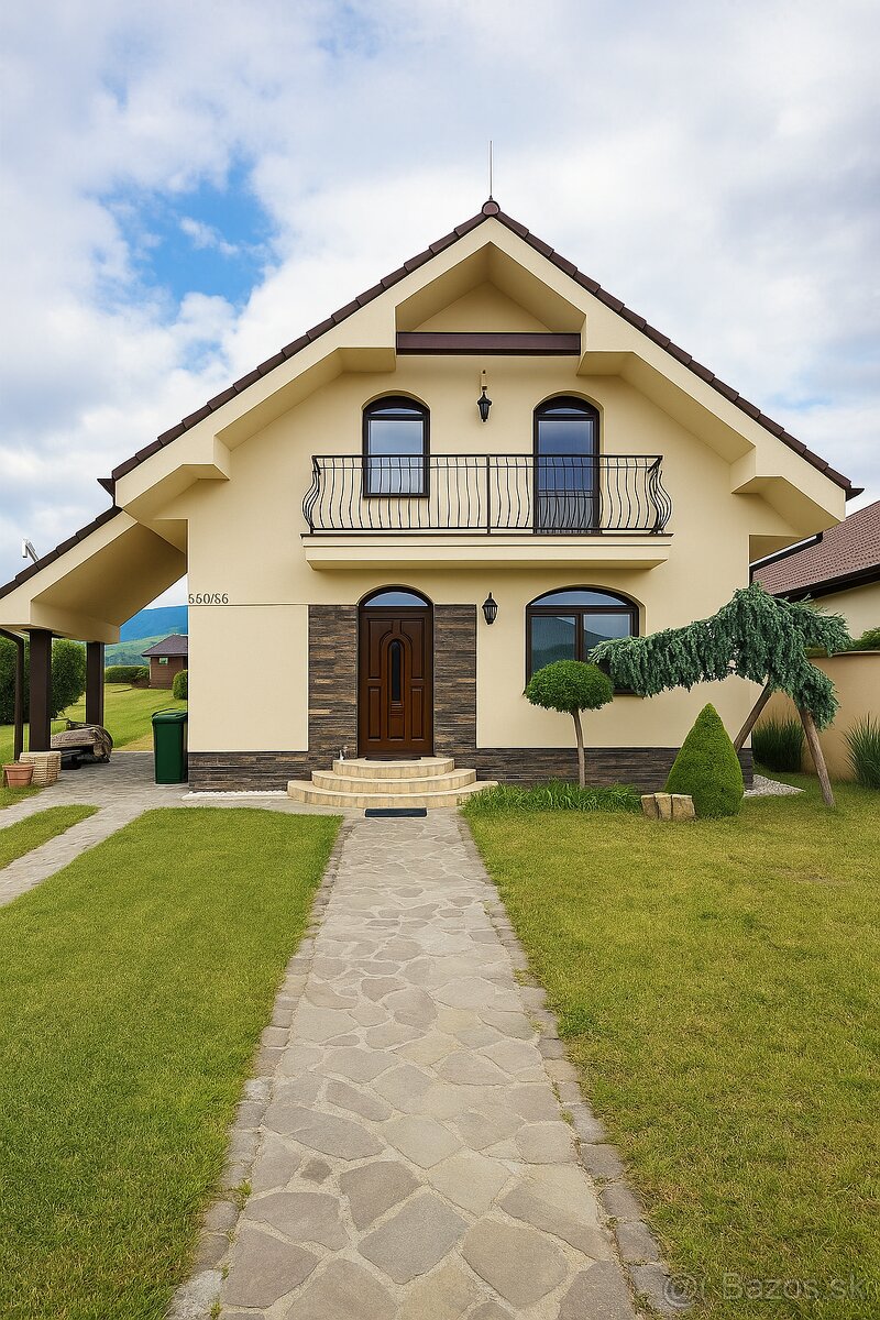 Rodinný dom v Lazanoch s veľkorysým pozemkom 1400m