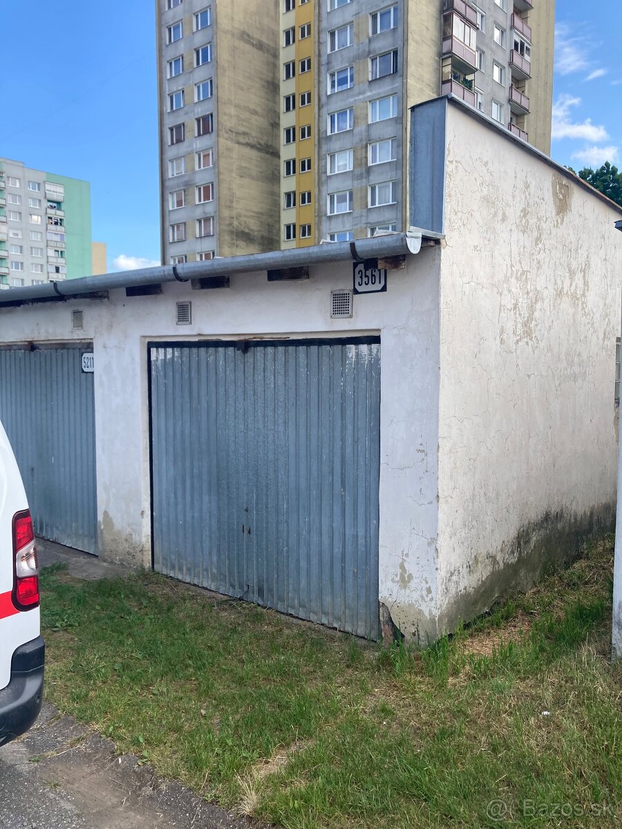 Predám garáž na Rúbanisko 3/7 Lučenec