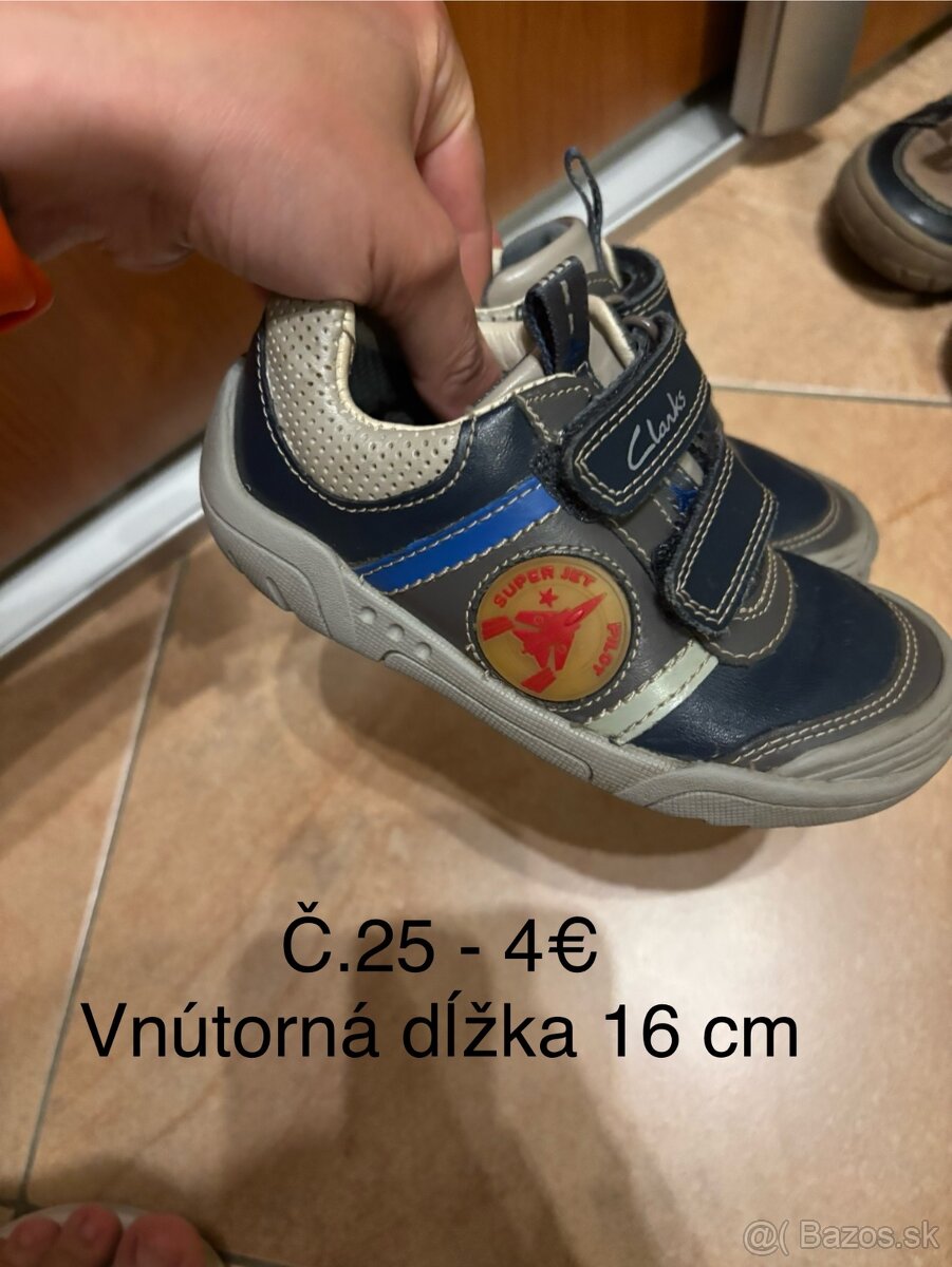 Chlapčenské topánky