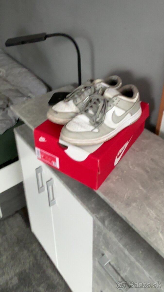 Nike dunk low grey fog