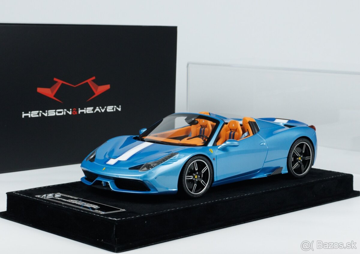 Ferrari 458 Speciale Aperta | Henson&Heaven 1/18