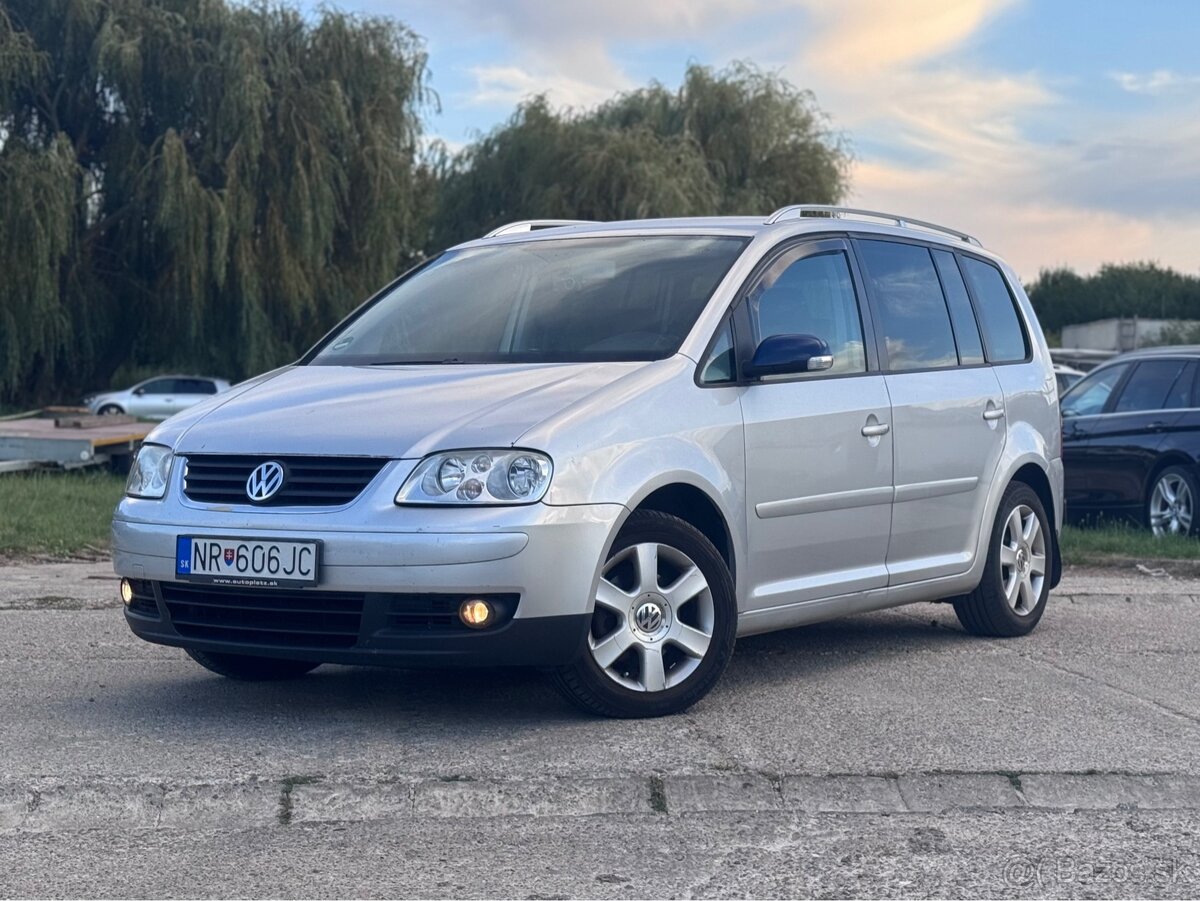 Volkswagen Touran 2.0 TDI AZV 100kW/7miest/ BEZ DPF