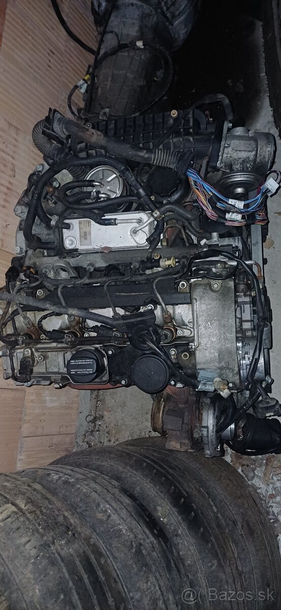 Mercedes C220 cdi 105kw kompletný motor