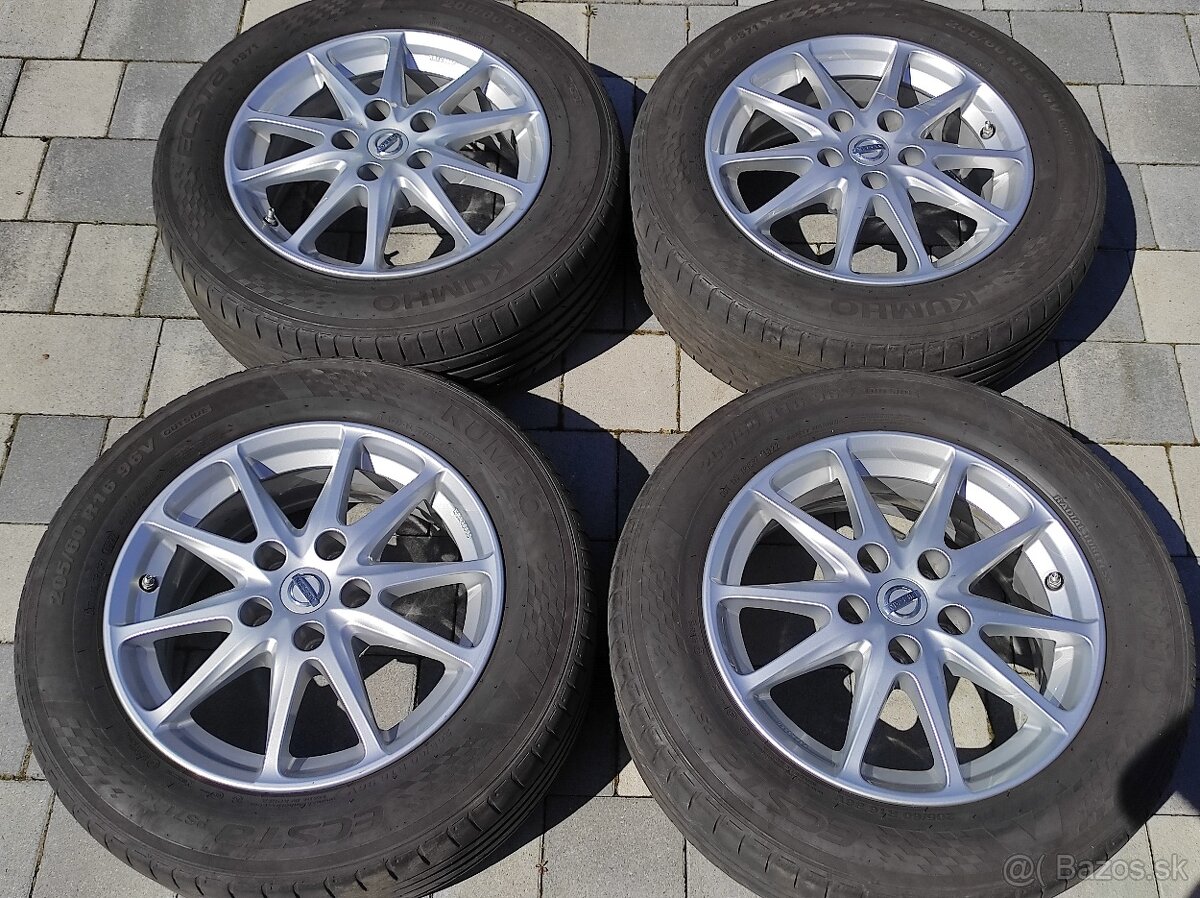 Alu disky 16" 5x114,3 Nissan 205/60 R16