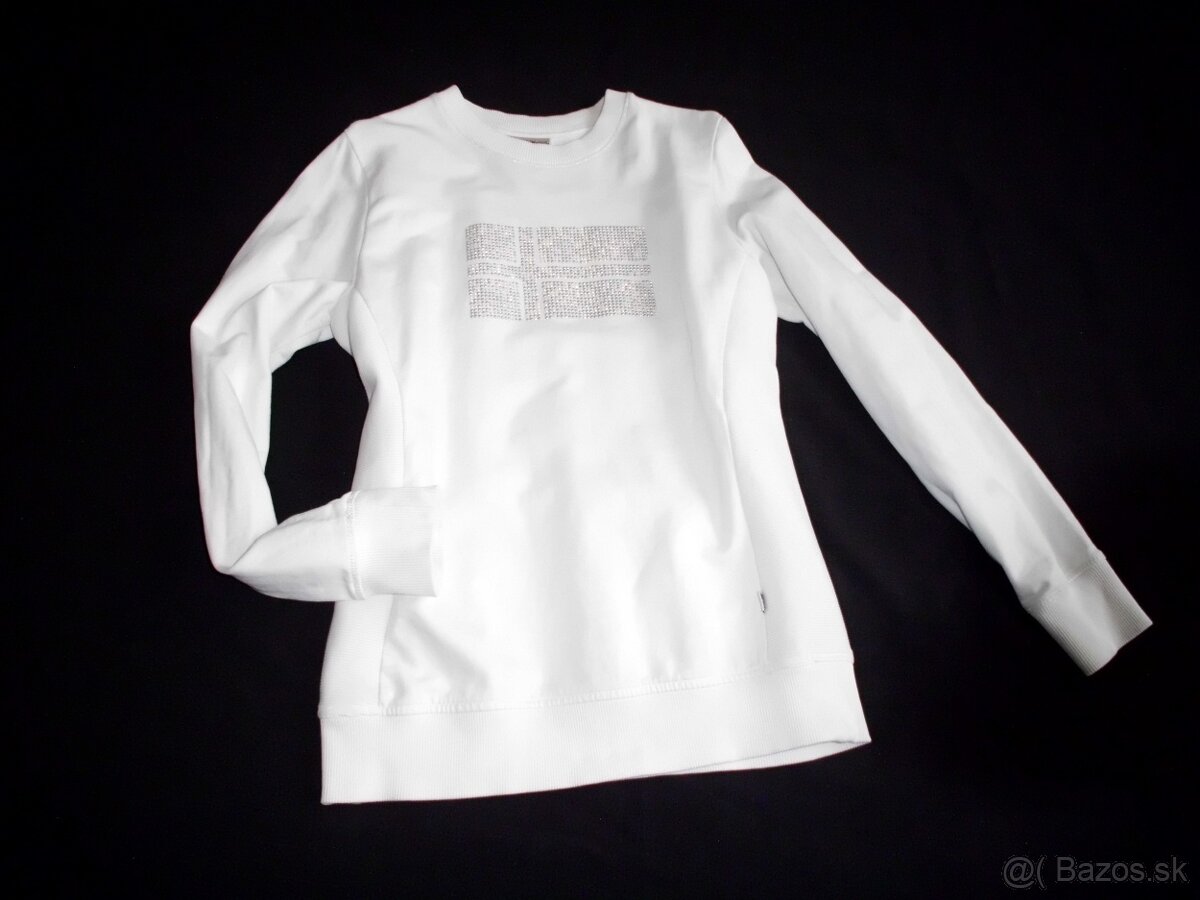 Napapijri dámska mikina biela  S-M