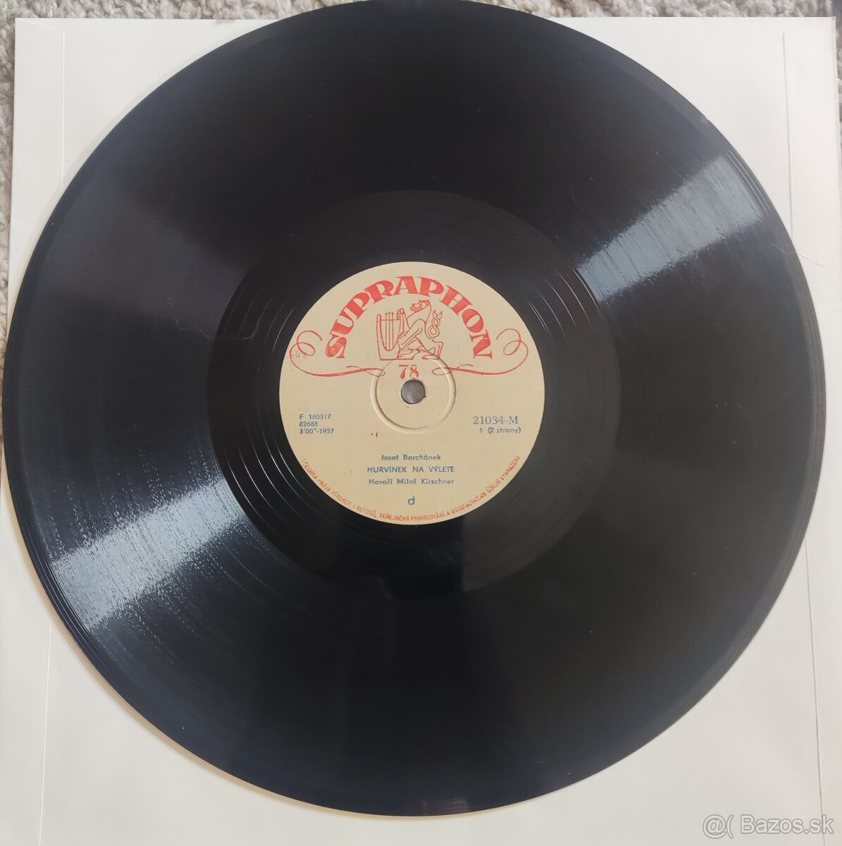 Šelakové platne Spejbl a Hurvínek