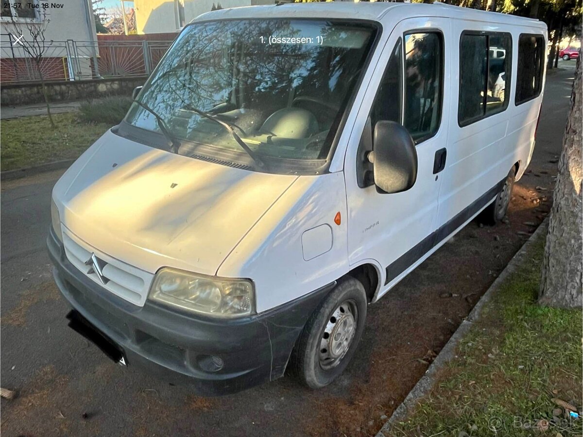 Citroen Jumper 2.0Hdi model 2003 motor s prevodovkou