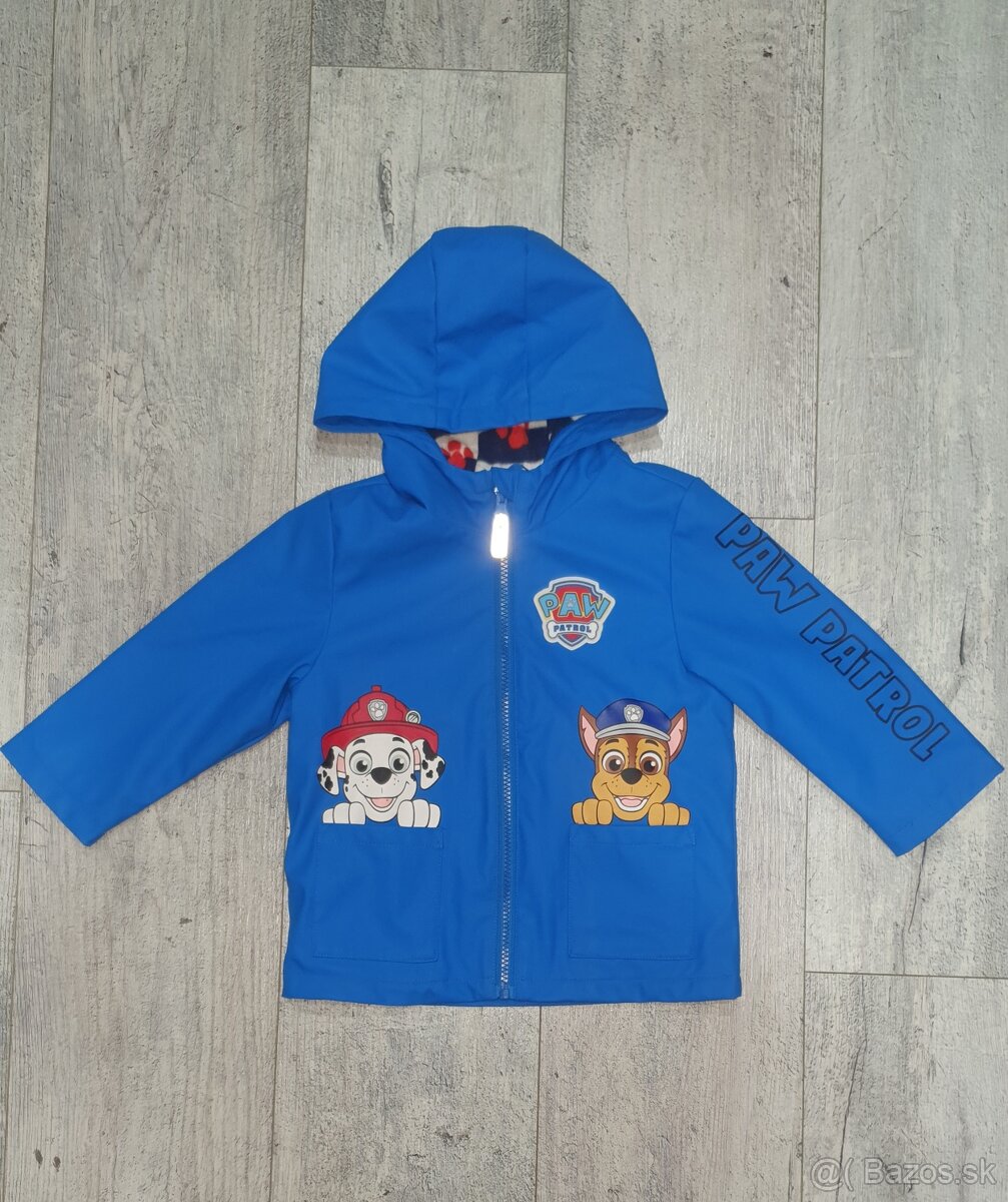 Prechodná bunda Paw patrol