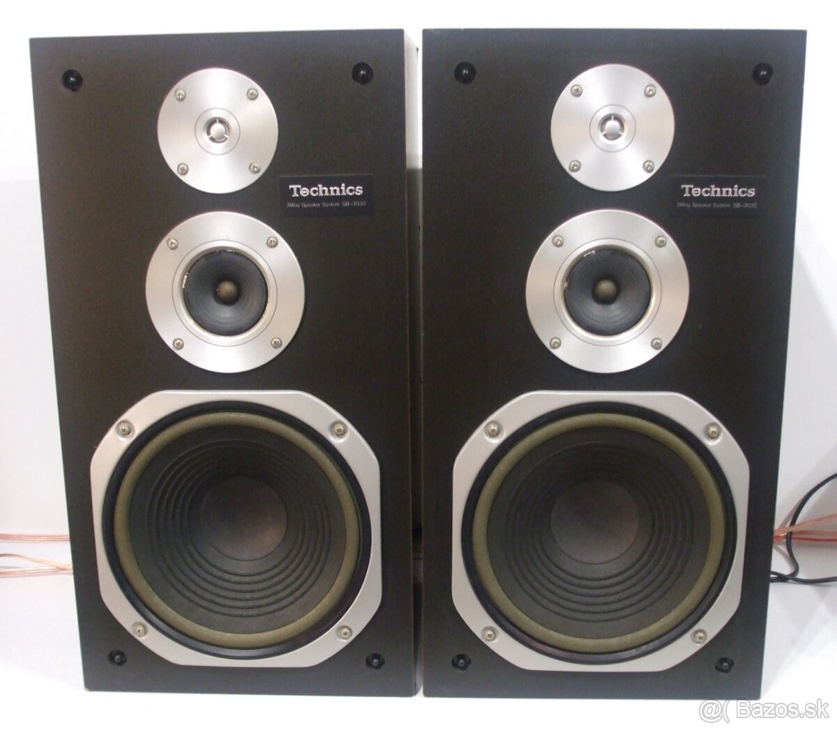 TOP stav VINTAGE reproduktory TECHNICS 48x25x22cm vyr. JAPAN