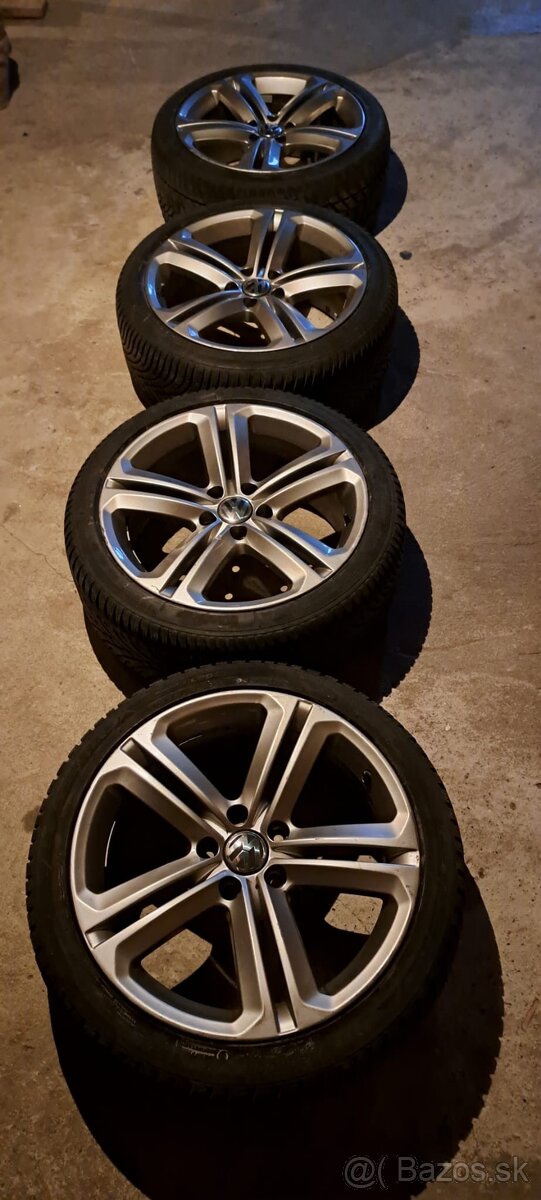 Predám disky s pneu 235/45,18
