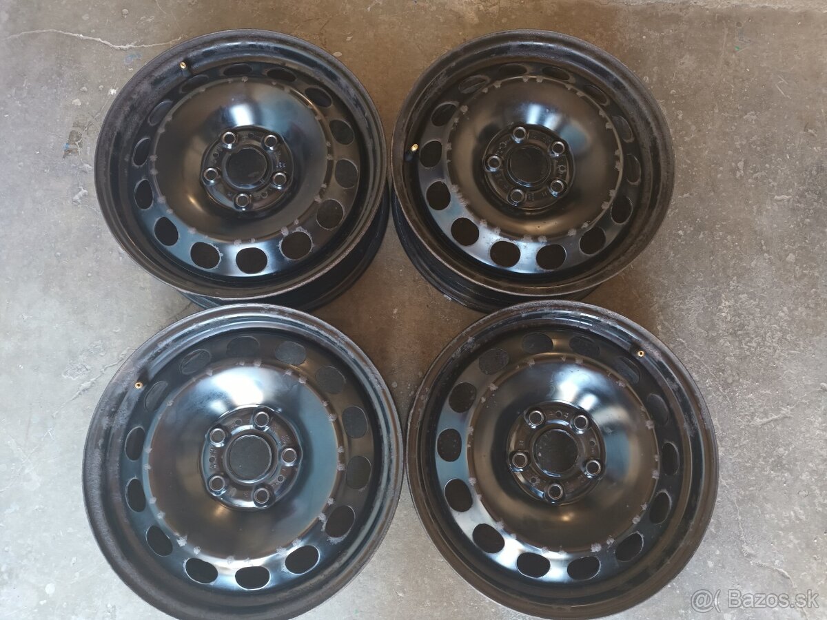 Plechové disky 5x112 r16