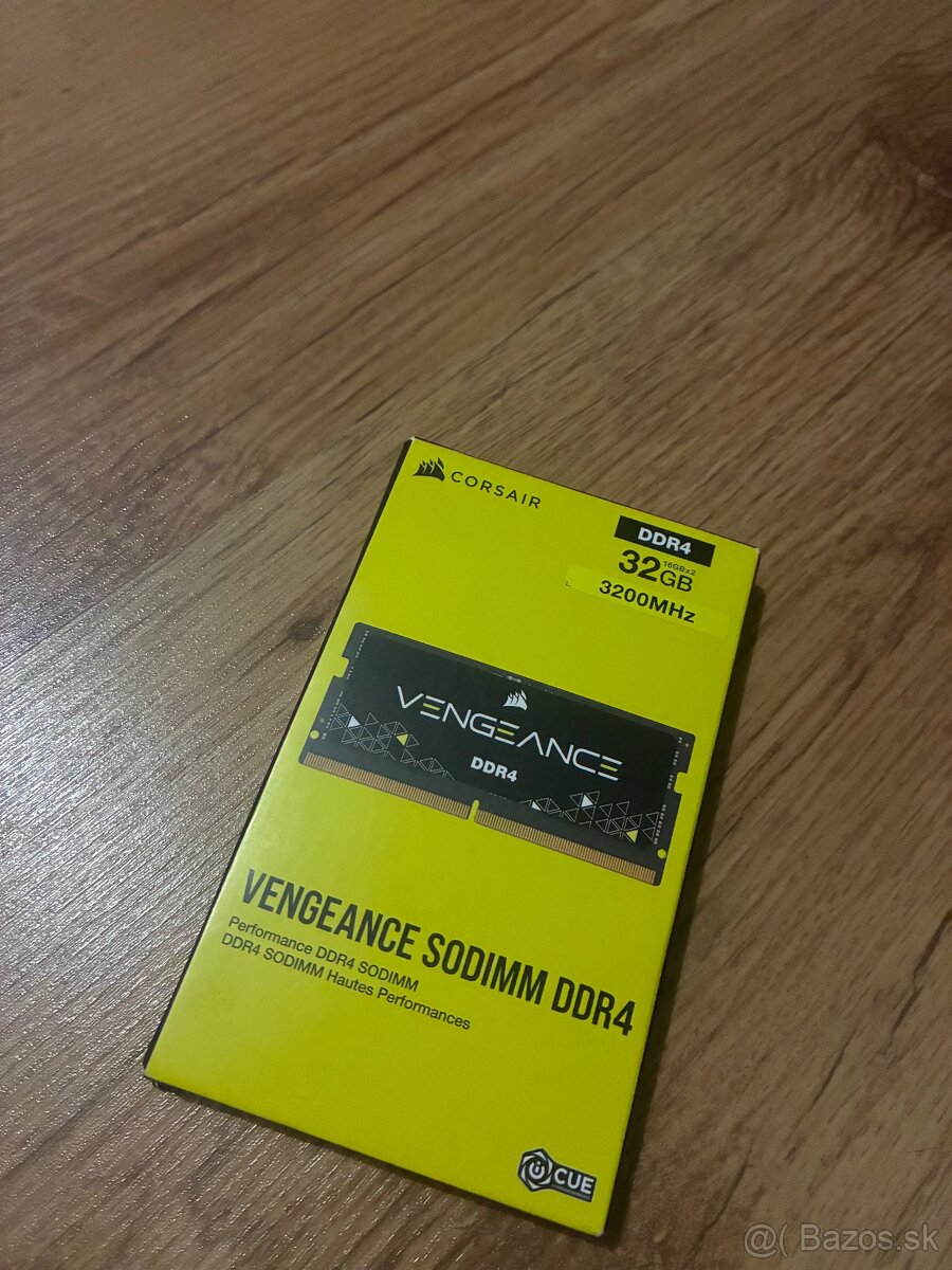 Corsair Vengeance Sodimm DDR4 32gb RÁM pamäť