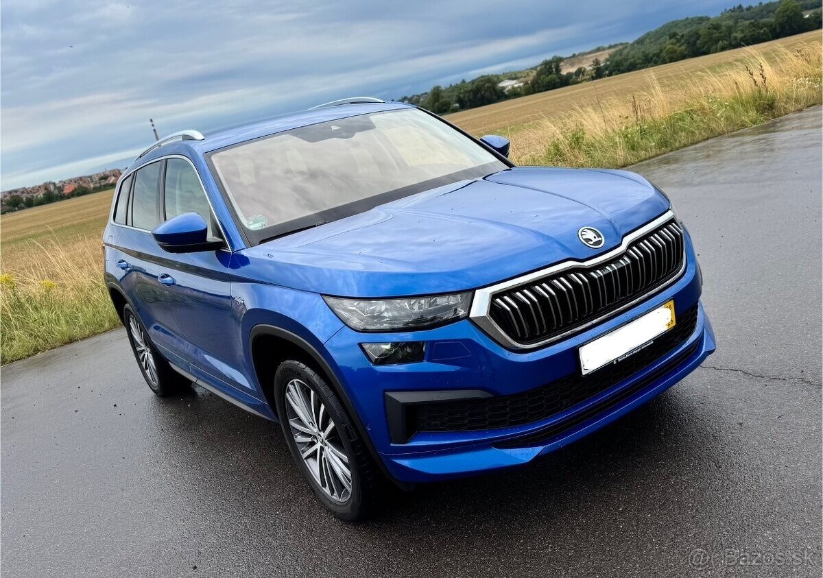 Škoda Kodiaq L&K, 2.0TDi, 110KW, 4x4, ‘RACE BLUE’