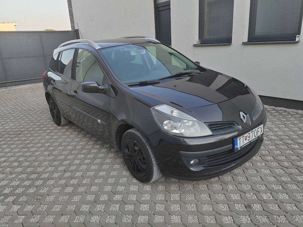 Renault Clio 3 2008, 1.5 diesel, serviska, spotreba 4.5l