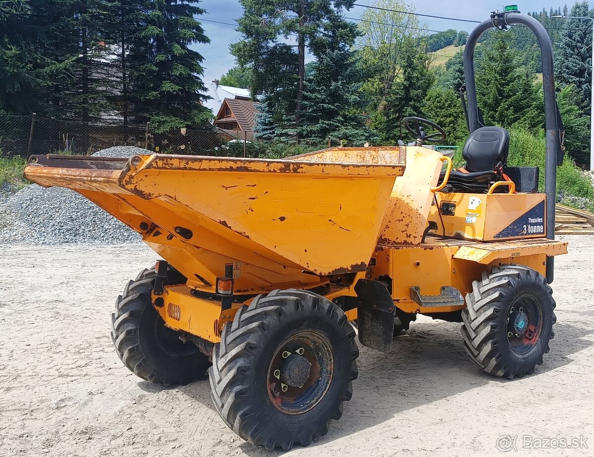 dumper thwaites terex jcb 3t 2017/2018