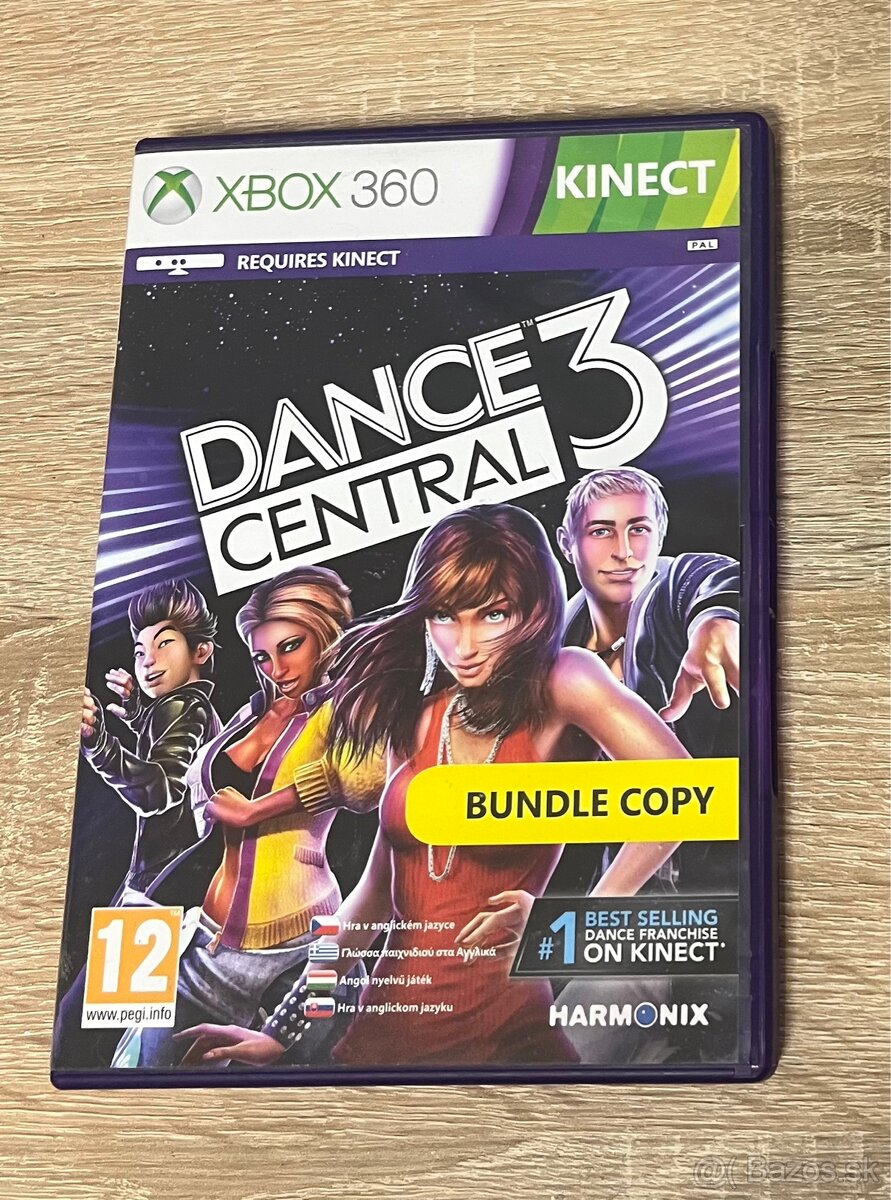 Dance central 3 hra na Xbox 360