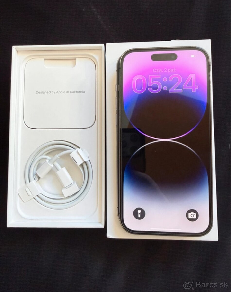 iPhone 14 Pro 128 GB Deep Purple – veľmi pekný stav