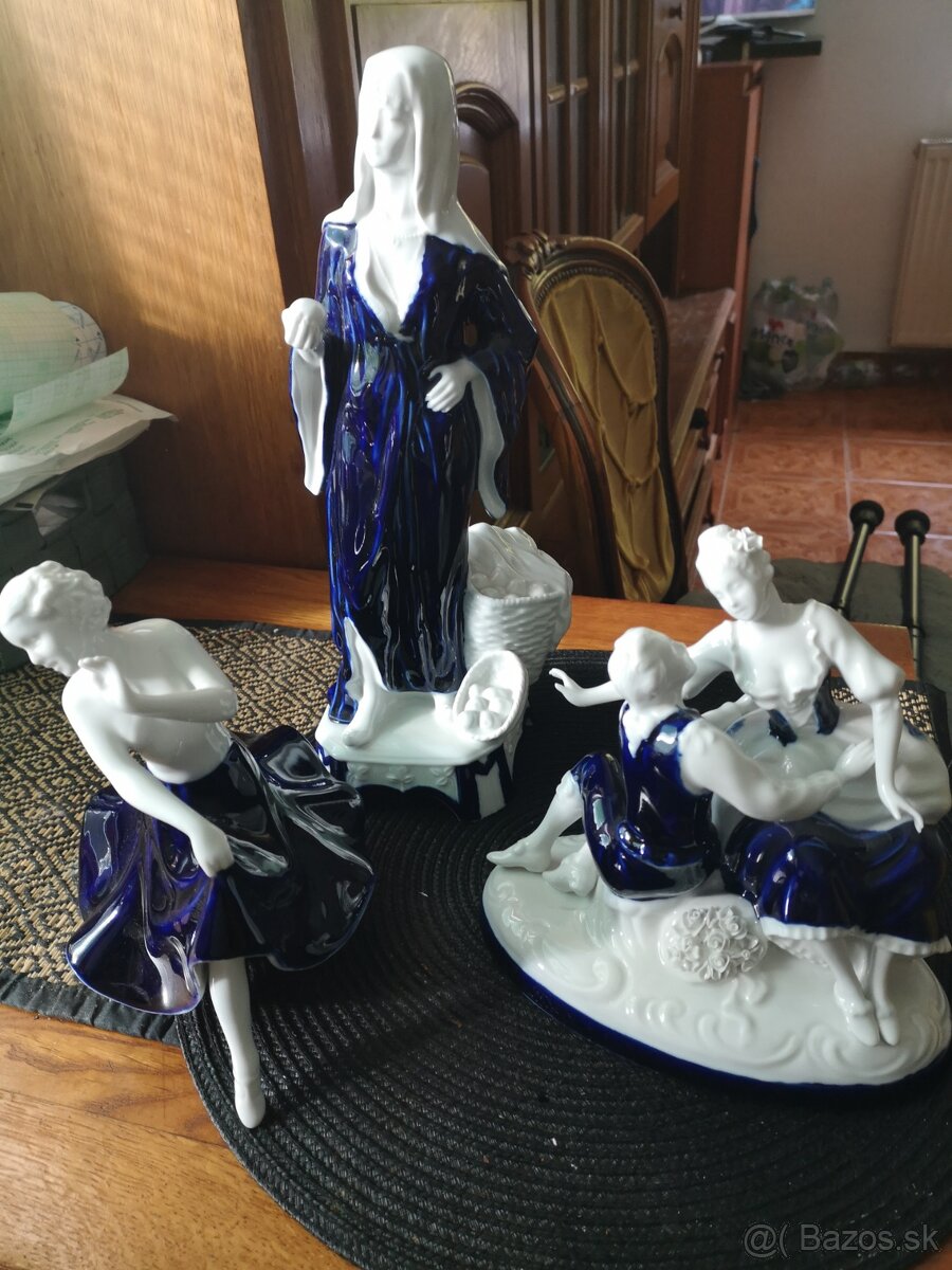 porcelánová soška Dux