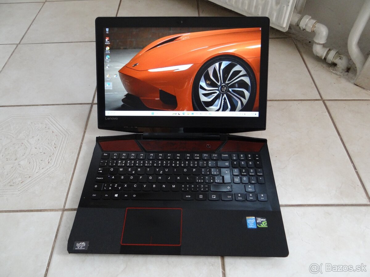 15,6" Lenovo Y720/ Core I7/16GB RAM/512SSD a 500HDD/6GB Gra