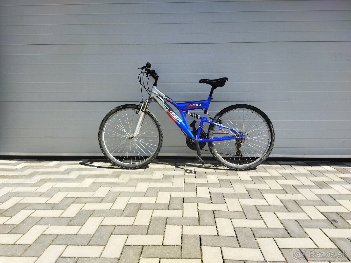 Celoodpružený bicykel 26