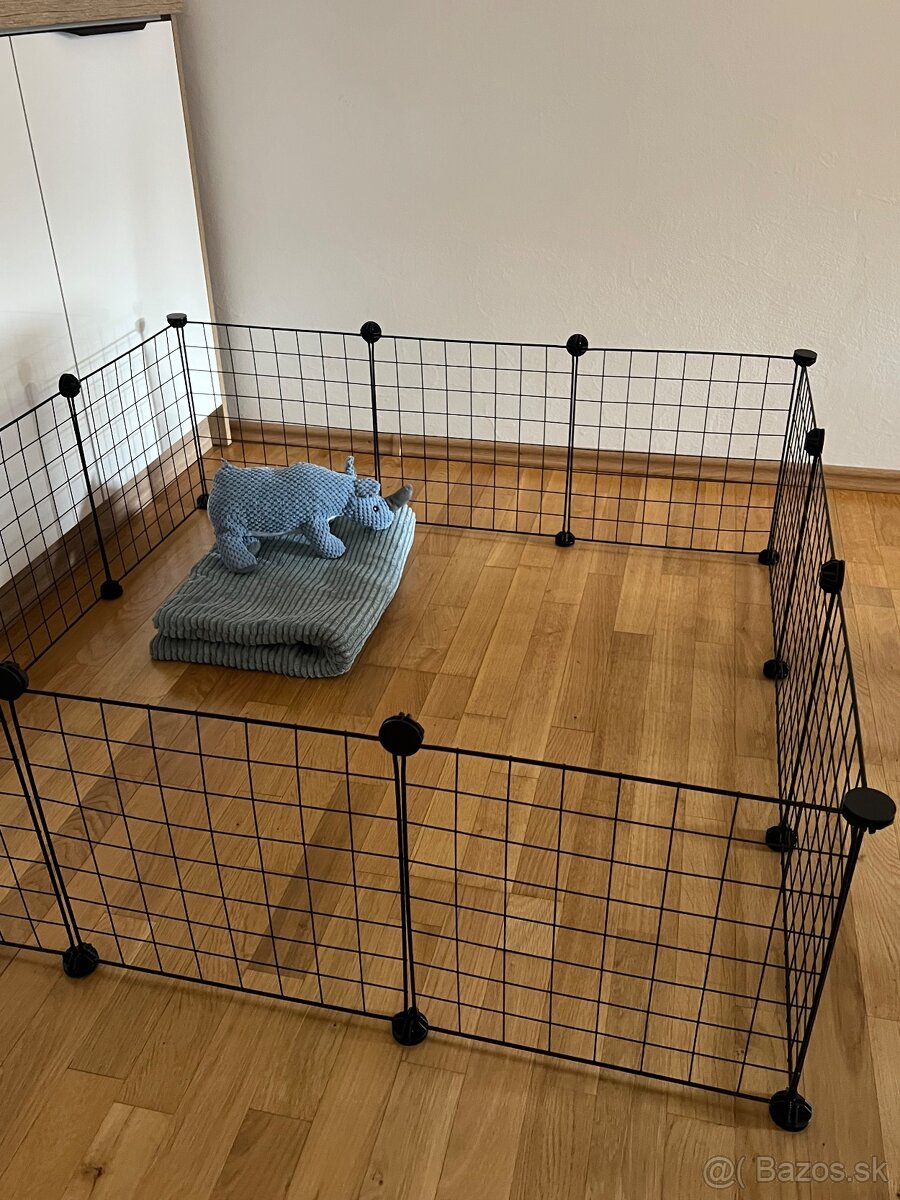 Ohrádka pre psa, šteniatka, morča a iné