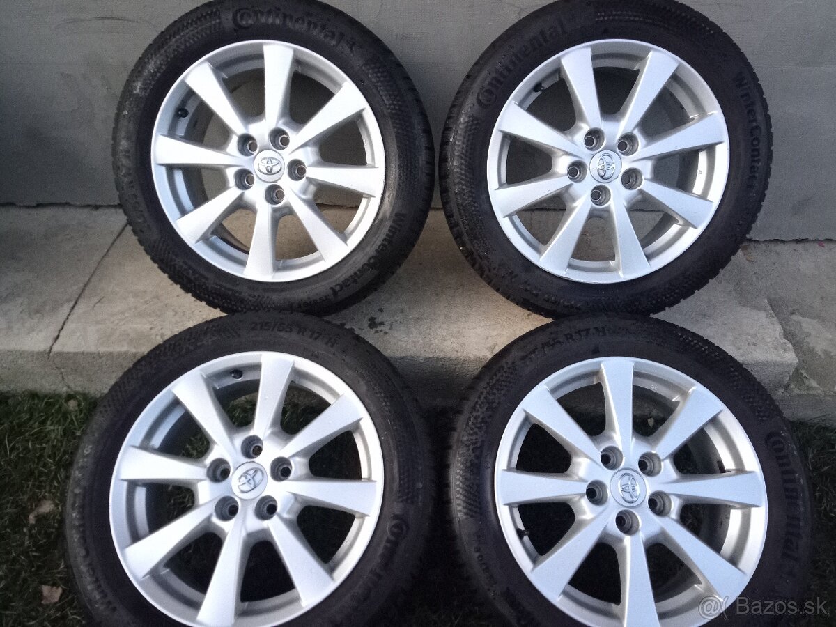 17"5x114,3 ET 45....215/55 R17 Toyota Avensis III/COMBI