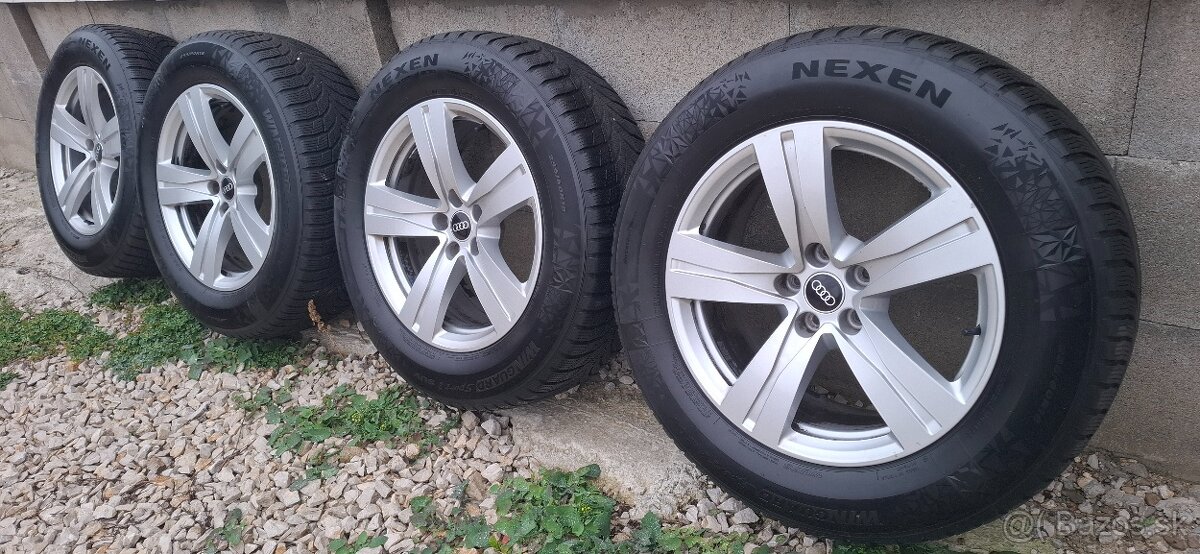 Predám alu elektróny - hliníkové disky r18 Audi