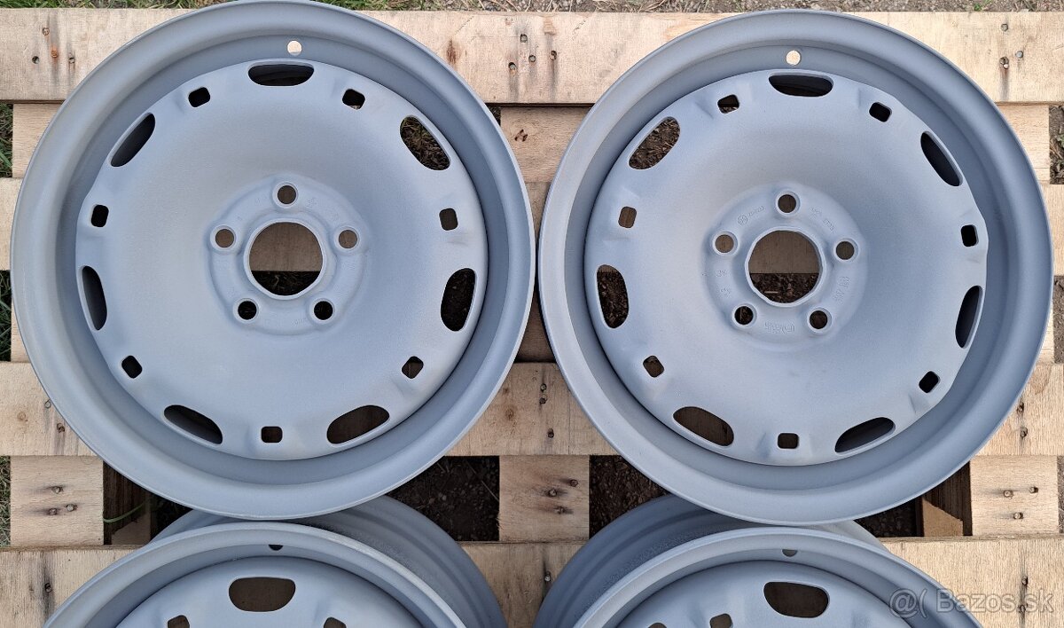 PLECH. DISKY R14 5x100 - ŠKODA FABIA 1 2 3, POLO