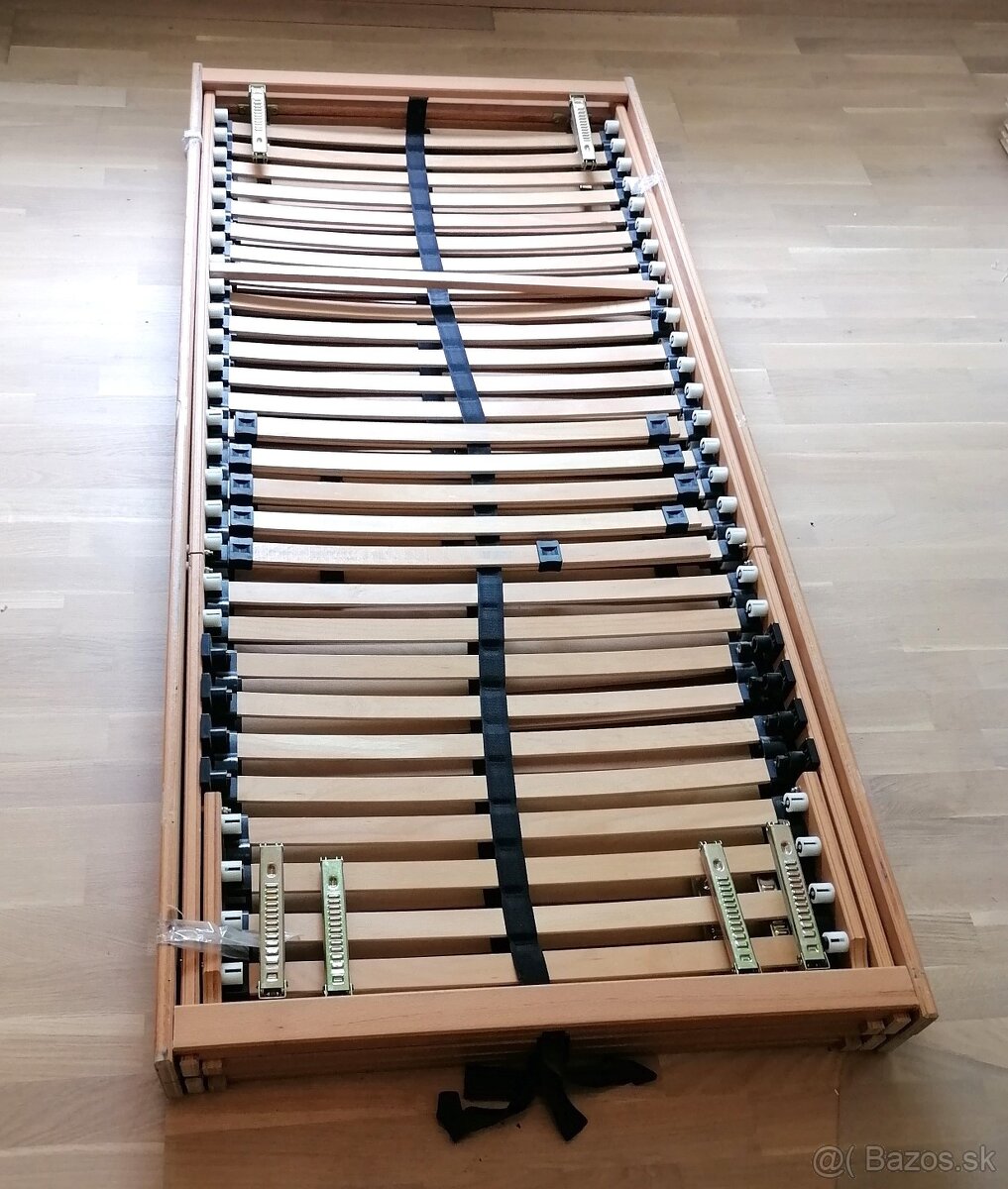 Lamelový polohovateľný rošt,  2 ks