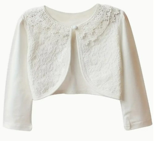 Svetrík bolerko prijímanie birmovka svadba rôzne veľkosti