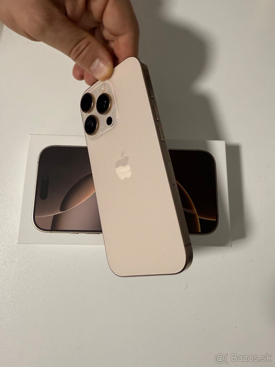 Apple 16pro desert titanium 128gb