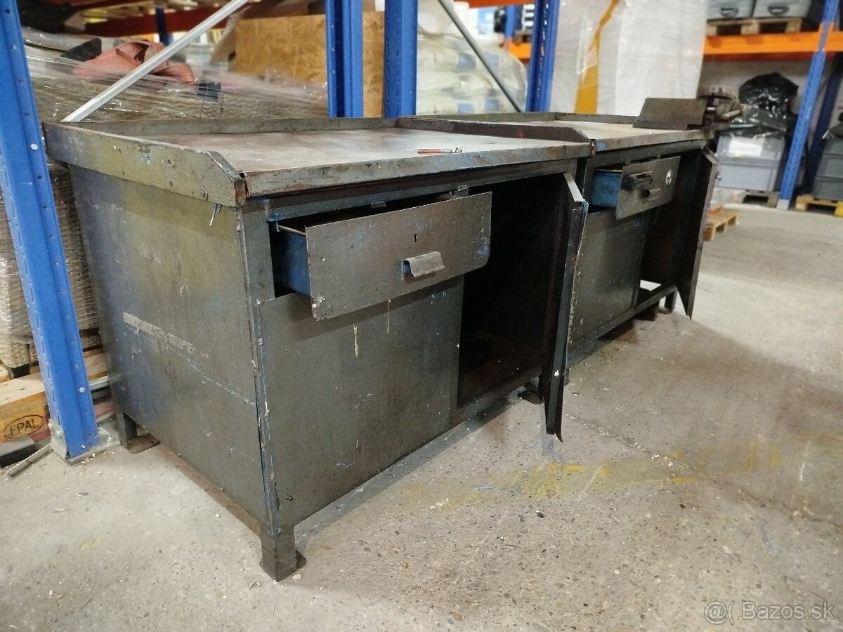 Pracovný stôl, zámočnícky ponk