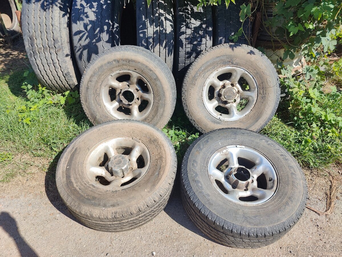 Predám kolesá R15 6x139,7