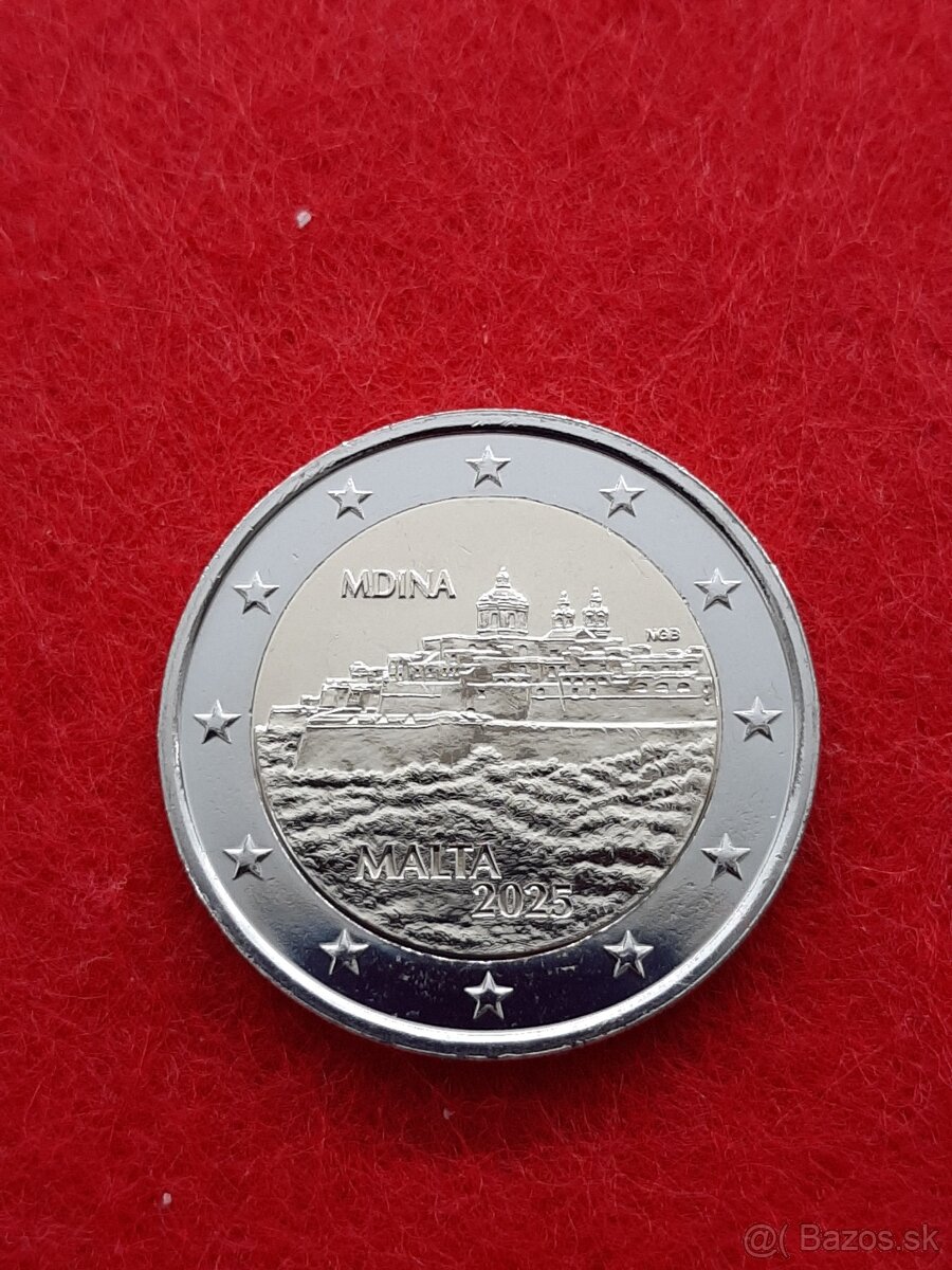 2€ Malta 2025 - novinka