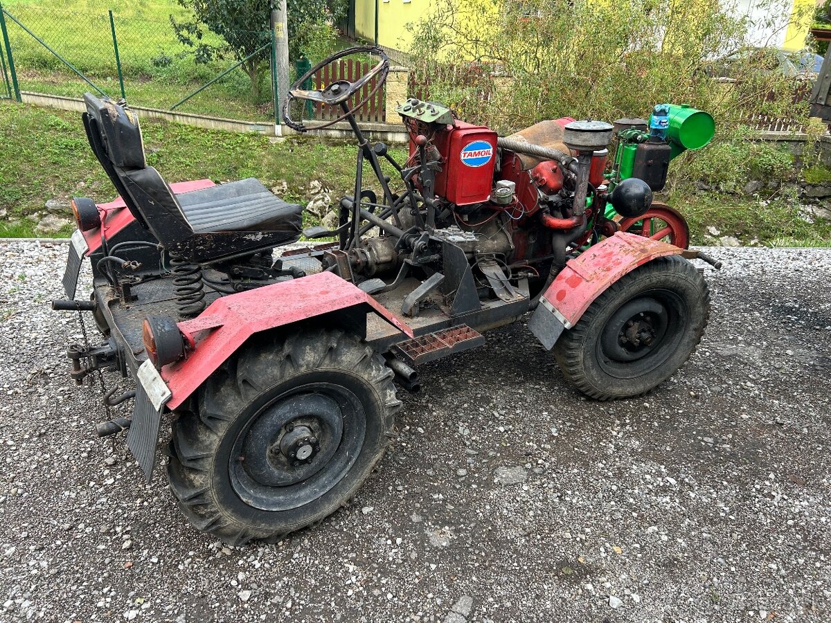 Malotraktor domacej vyroby