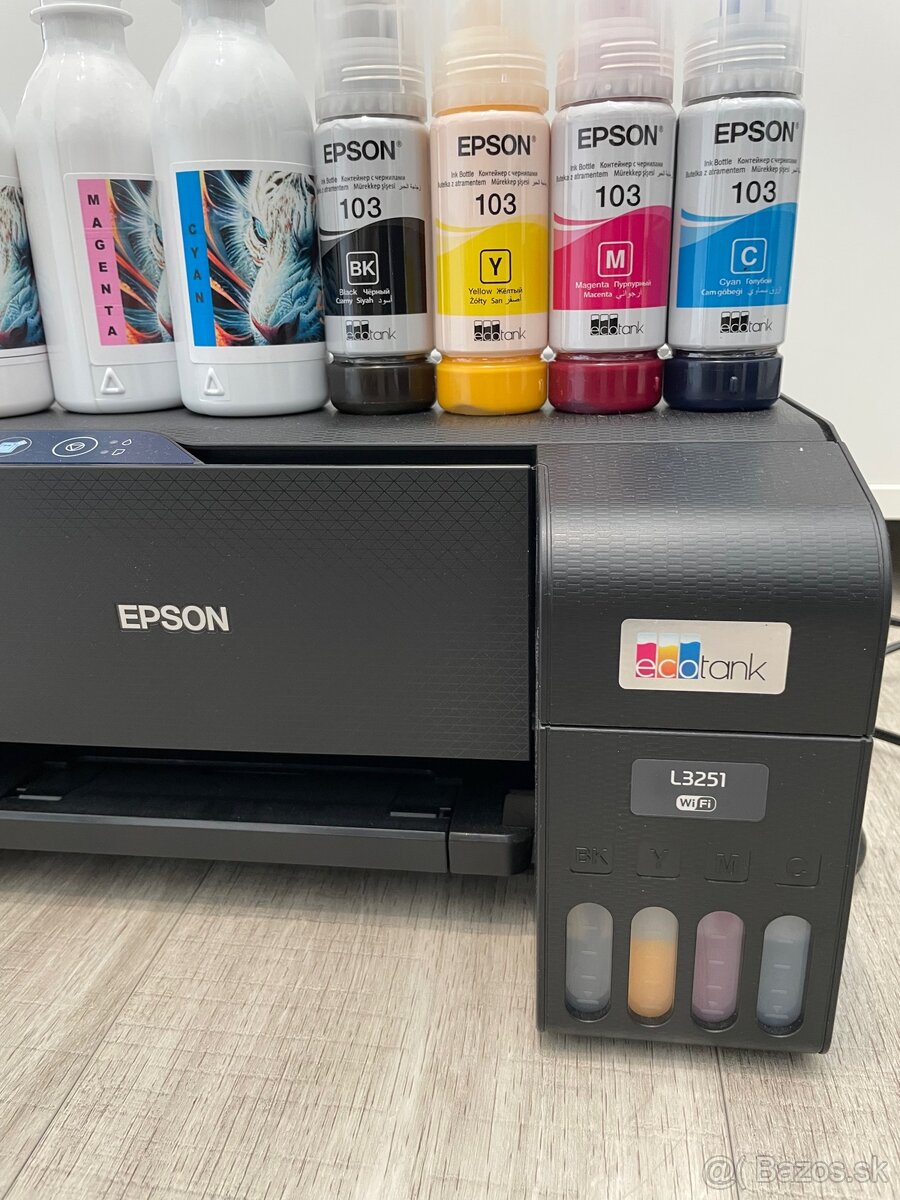 Predám sublimačnu tlačiareň epson ecotank L3251
