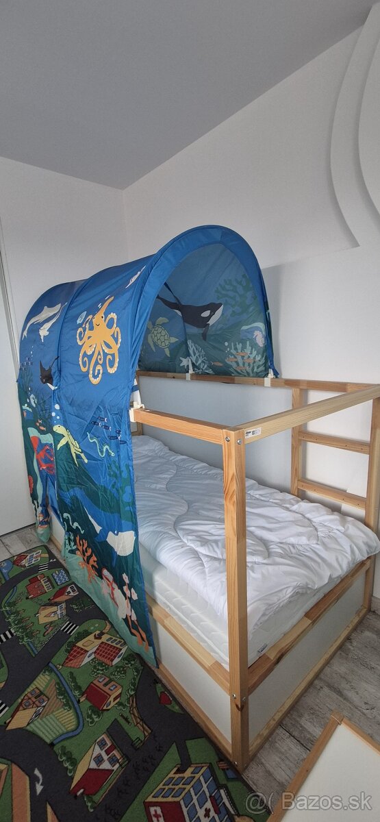 Posteľ drevená detská IKEA