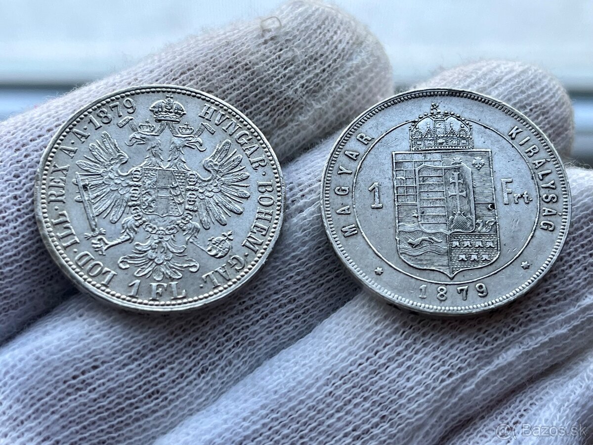 zlatník a forint 1879